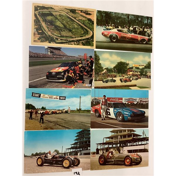 Sports - Auto Racing Postcards 16