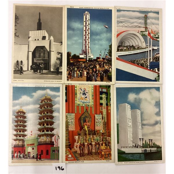 1933 World's Fair Chicago Postcards 45+