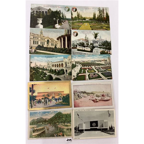 Misc. USA Exposition Postcards 80+