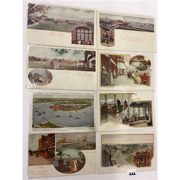 Hotel Chamberlin Fortress Monroe, Virginia Postcards 15