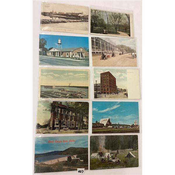 Sorted States Approx. 270 Postcards