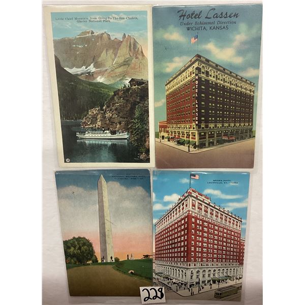 Sorted States Approx. 360 Postcards