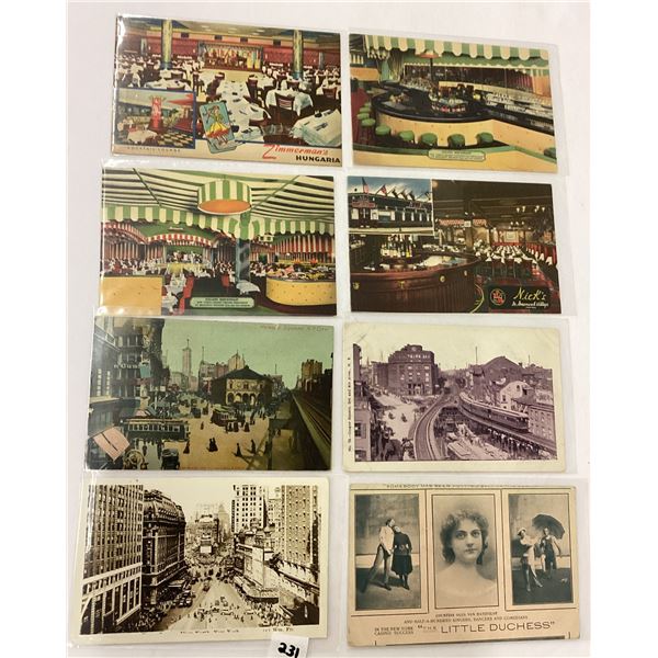 New York City Sorted Postcards Approx. 170