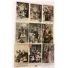 Image 1 : Santa Claus Tinted Photo Christmas Holiday Postcards 17