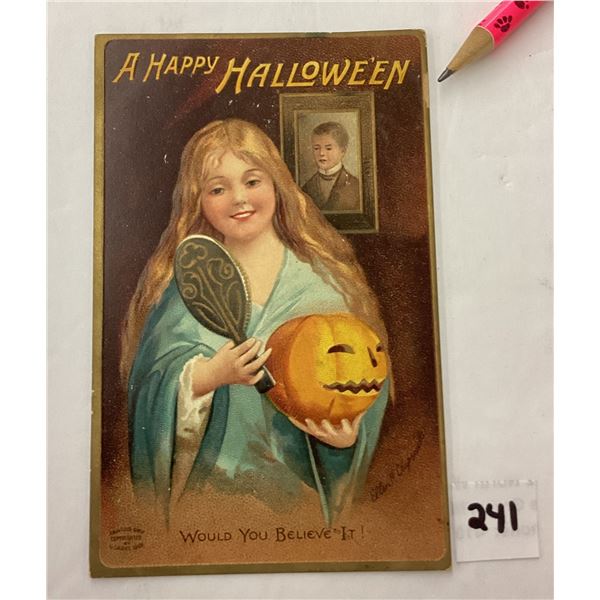 Halloween Clapsaddle Holiday Greeting Postcards 5