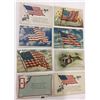 Image 2 : Patriotic Postcards with US Flags 25