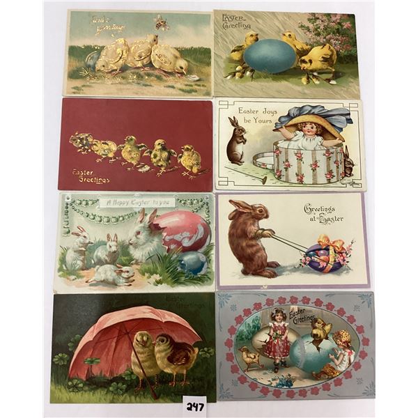 Easter Holiday Greetings with Bunnies & Chickens 30+
