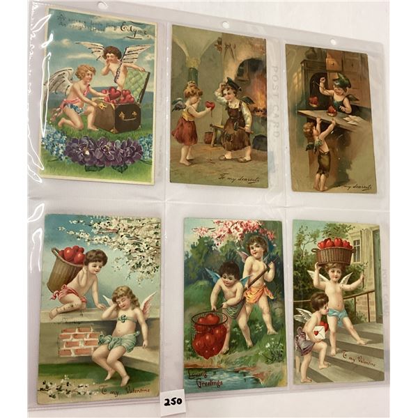 Valentine's Day Holiday Greeting Album Approx. 70 Postcards