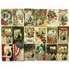 Image 2 : Patriotic Holiday Greeting Postcards Approx. 45