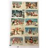 Image 3 : Swedish Santa Claus, Elves, Angel Holiday Postcards Approx. 70