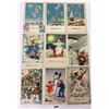 Image 5 : Swedish Santa Claus, Elves, Angel Holiday Postcards Approx. 70