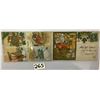 Image 1 : Novelty - Bifold Mechanical Postal Used Santa Claus Advertising Postcard
