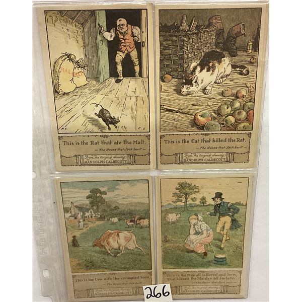 Scenes from Original Drawings of Randolp Caldecott Postcards 28