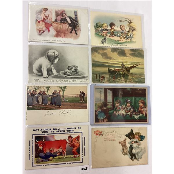 Artist Signed Postcards Approx. 85