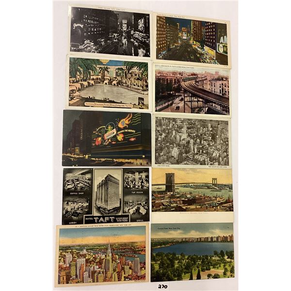 New York City Postcards Approx. 110