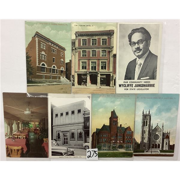 Pennsylvania Sorted A-E Postcards Approx. 315