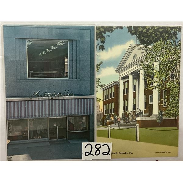 Virginia Postcards Approx. 220 Partially Sorted