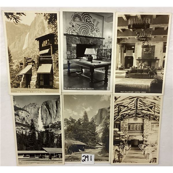 Real Photo Yosemite National Park Postcards 26