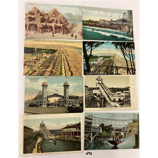 Venice, California Amusement Park Postcards 13