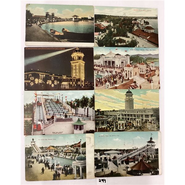Denver, Colorado Amusement Park Postcards 16
