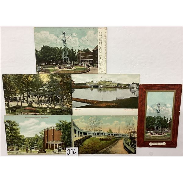 Atlanta, Georgia Amusement Park Postcards 6