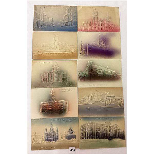 Airbrushed US State Postcards Approx. 85