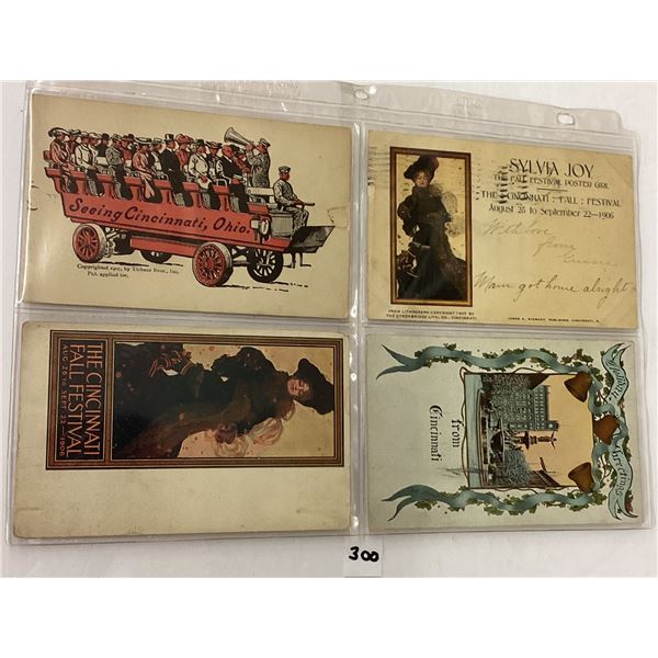 Cincinnati, Ohio Postcard Album Approx. 65