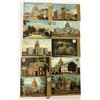 Image 1 : State Capitals Illustrated Gold Series Postcards 45+