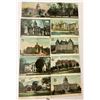 Image 3 : State Capitals Plain Illustrated Postcards 46