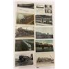 Image 4 : Transportation - Trains, Railroad, Depots Postcards Approx. 110
