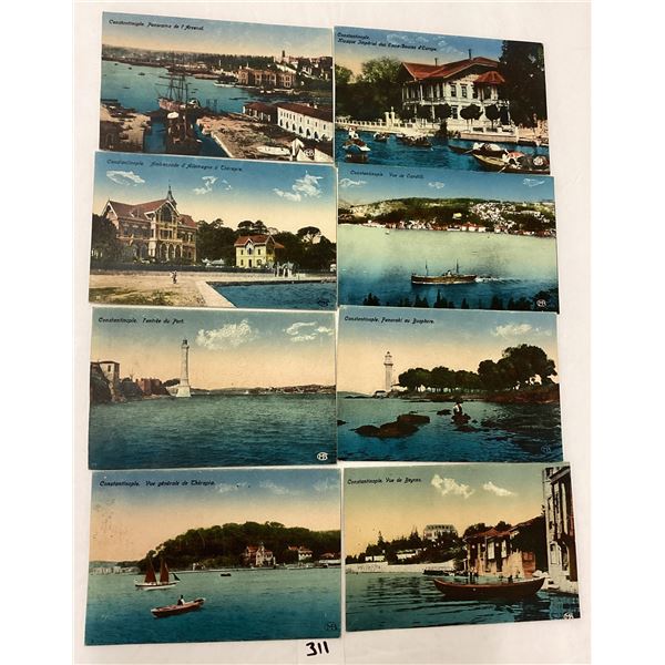 Constantinople, Turkey Postcard Set of 24