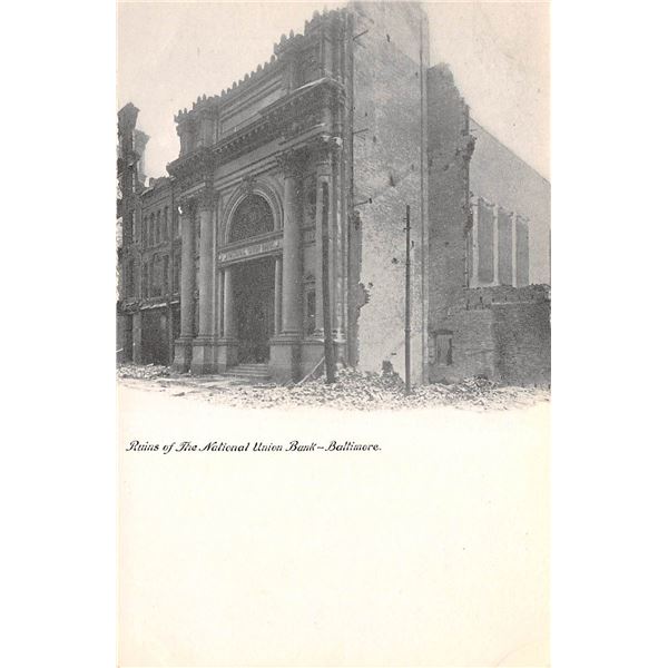 Baltimore, Maryland Fire Related Postcards 10