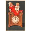 Image 5 : PFB New Years Holiday Greeting Set Children & Clocks Postcards 6