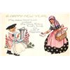 Image 1 : Whitney New Year Holiday Greeting Children Postcards 4