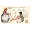 Image 3 : Whitney New Year Holiday Greeting Children Postcards 4