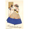 Image 2 : Valentine's Day Winsch Ladies in Dresses Postcards 5