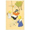 Image 10 : Children & Angels Doing Activities 10 Postcards