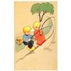 Image 5 : Children & Angels Doing Activities 10 Postcards