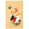 Image 8 : Children & Angels Doing Activities 10 Postcards
