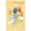 Image 9 : Children & Angels Doing Activities 10 Postcards