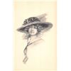 Image 10 : Pretty Lady Sepia Tone Postcards 21