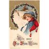 Image 3 : Winsch New Year Holiday Greeting Postcards 6
