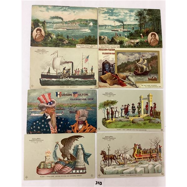 1909 Hudson Fulton Postcards 16
