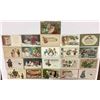 Image 4 : Christmas Holiday Greeting Postcards Approx. 100