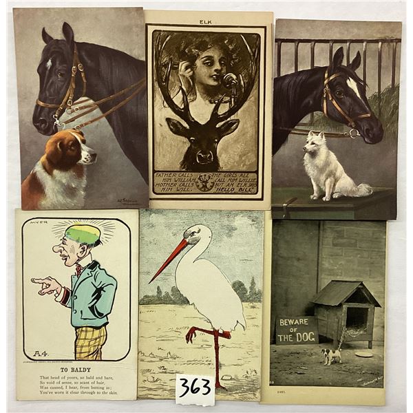 Misc. Subject Group of Approx. 80 Postcards