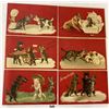 Image 1 : Animals - Red Background Cats & Kittens Greeting Postcards