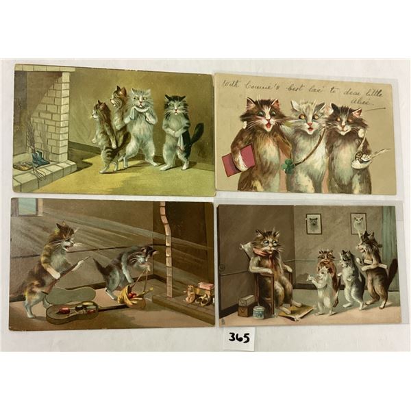 Animals - Boulanger Cat Greeting Postcards 4
