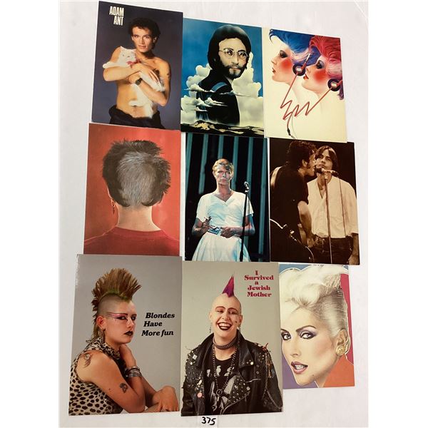 Music - Musicians, Rock Star Postcards 42
