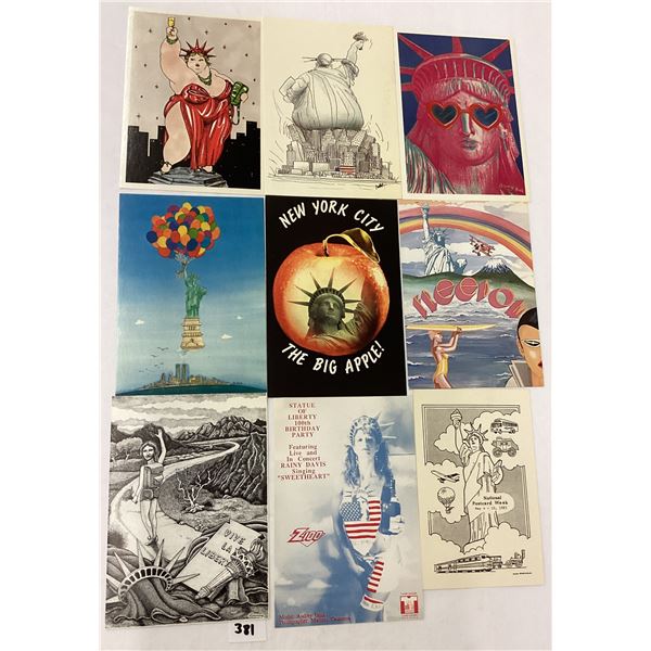 New York City Statue of Liberty Postcards 90+