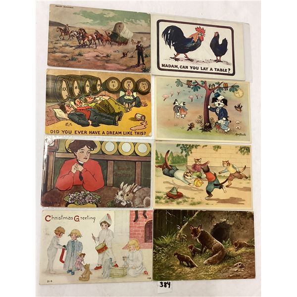 Signed Artist Postcards Approx. 95